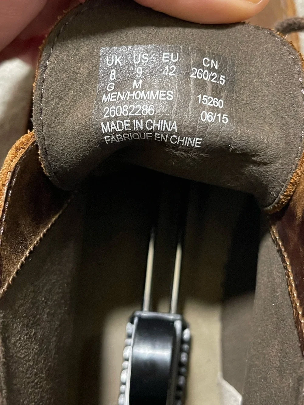 CLARKS Chukka Leather Mens Dessert Boots
